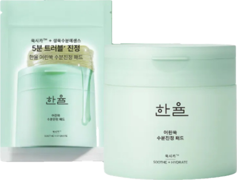 한율 쑥시카 패드 60매 1+1 리필 기획